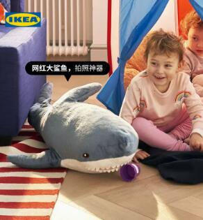 IKEA宜家BLAHAJ布罗艾鲨鱼···